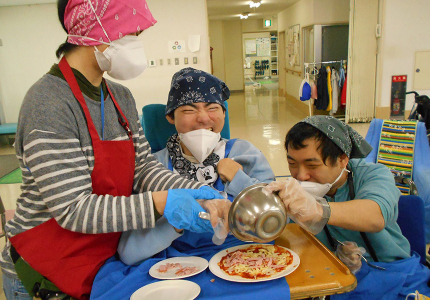 うまくできた！ 料理は楽しいな