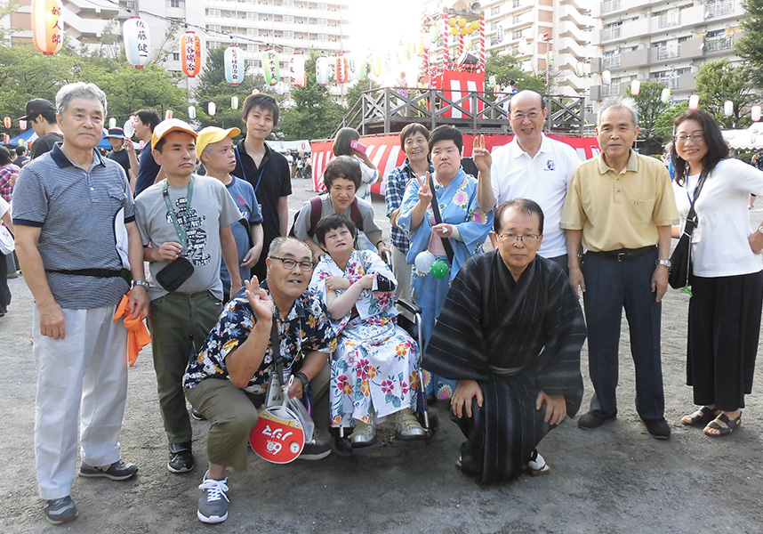 みんな笑顔だから、お祭りは楽しい