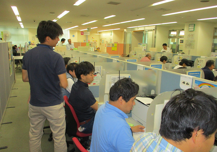 集中していると、あっという間に時間が過ぎるね