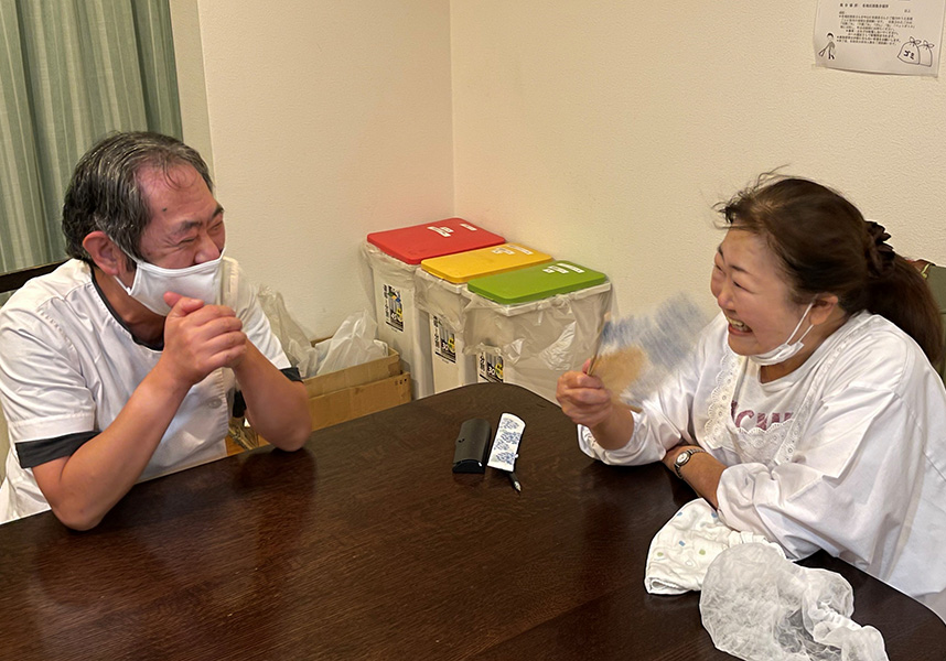 何気ない会話が大切な思い出です