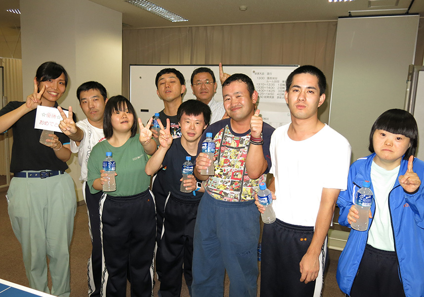 楽しい卓球大会