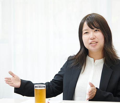 職員に寄り添い、仲間を気遣える存在でありたい