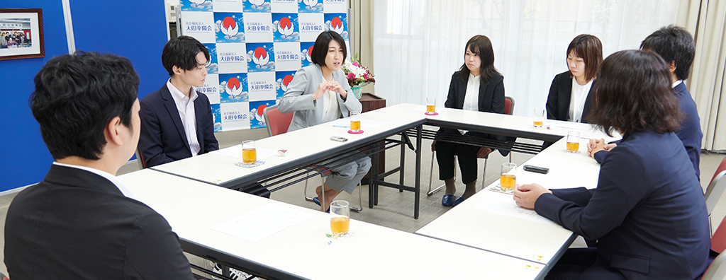 職員に寄り添い、仲間を気遣える存在でありたい